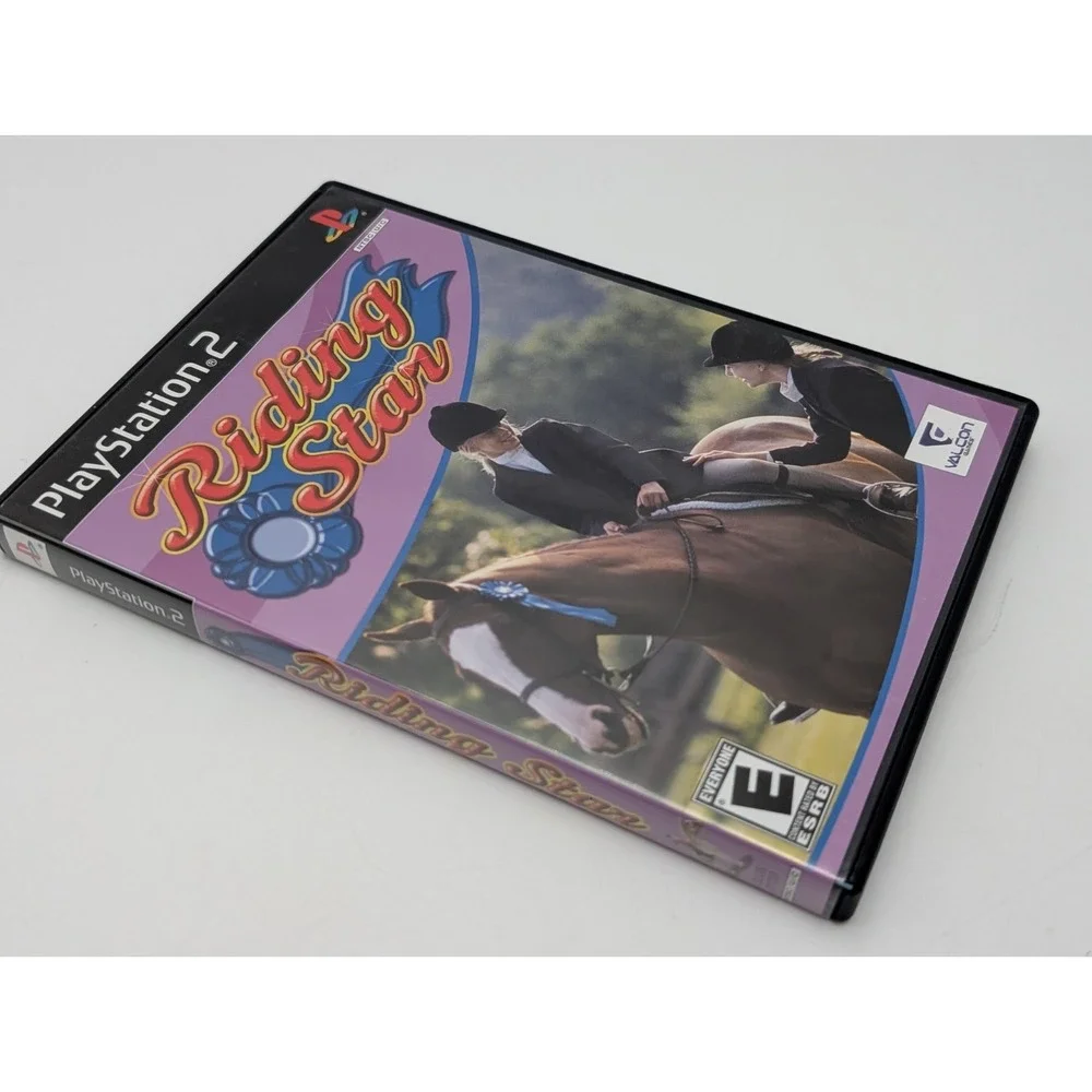 Riding Star - PlayStation 2 Ps2 Complete CIB Excellent Condition - Clean Nm Disc
